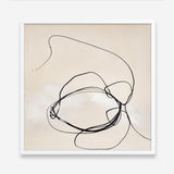 Fine Line 5 (Square) Art Print