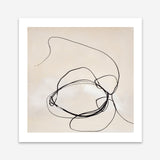 Fine Line 5 (Square) Art Print