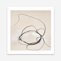 Fine Line 5 (Square) Art Print