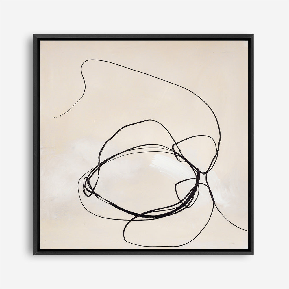 Fine Line 5 (Square) Canvas Print