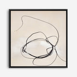 Fine Line 5 (Square) Canvas Print