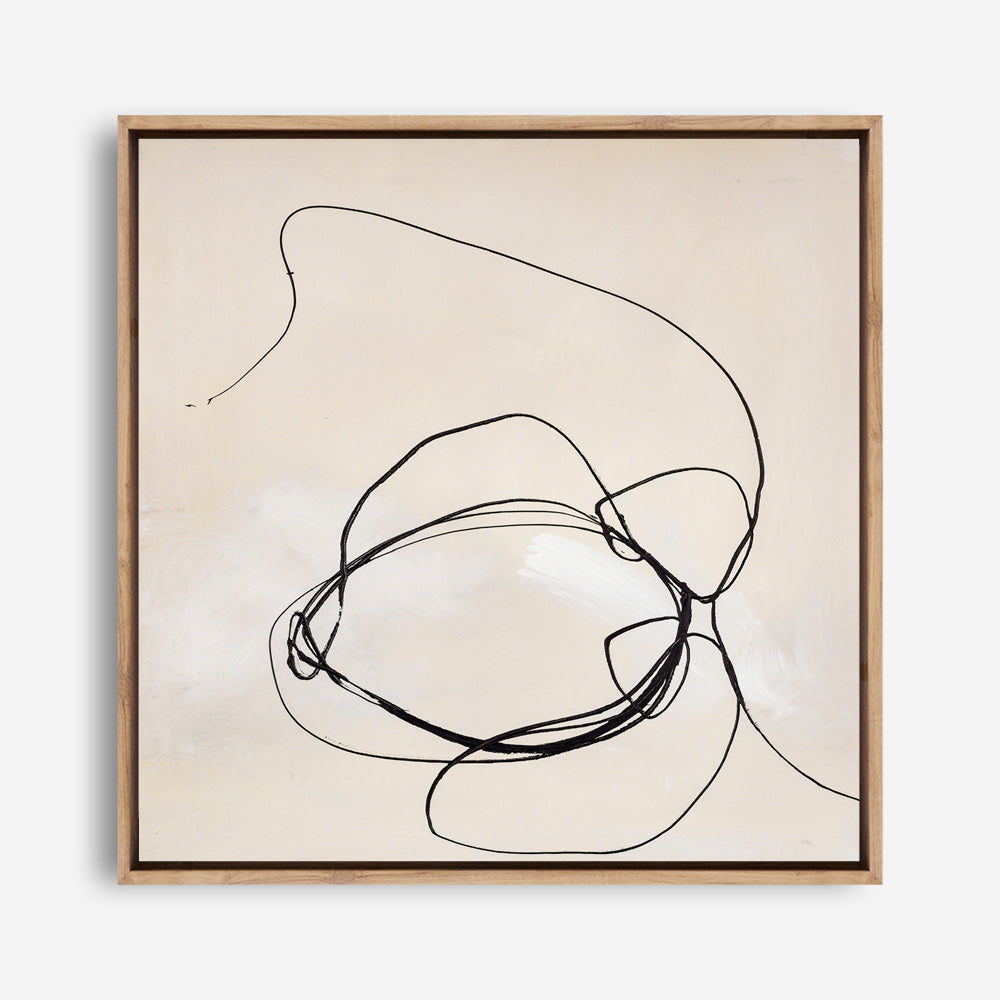 Fine Line 5 (Square) Canvas Print