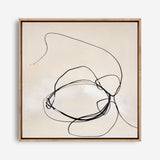 Fine Line 5 (Square) Canvas Print