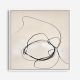 Fine Line 5 (Square) Canvas Print