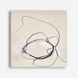 Fine Line 5 (Square) Canvas Print