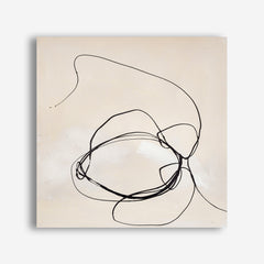 Fine Line 5 (Square) Canvas Print