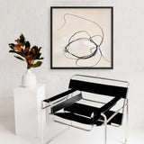 Fine Line 5 (Square) Art Print