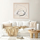 Fine Line 5 (Square) Art Print