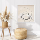 Fine Line 5 (Square) Art Print