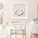 Fine Line 5 (Square) Art Print