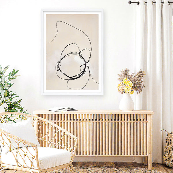 Fine Line 5 Art Print