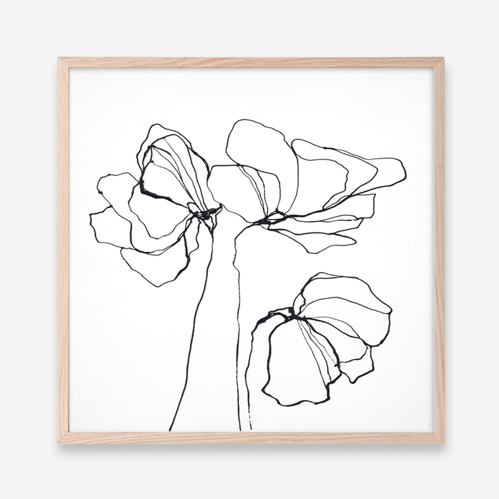 Fine Line 6 (Square) Art Print