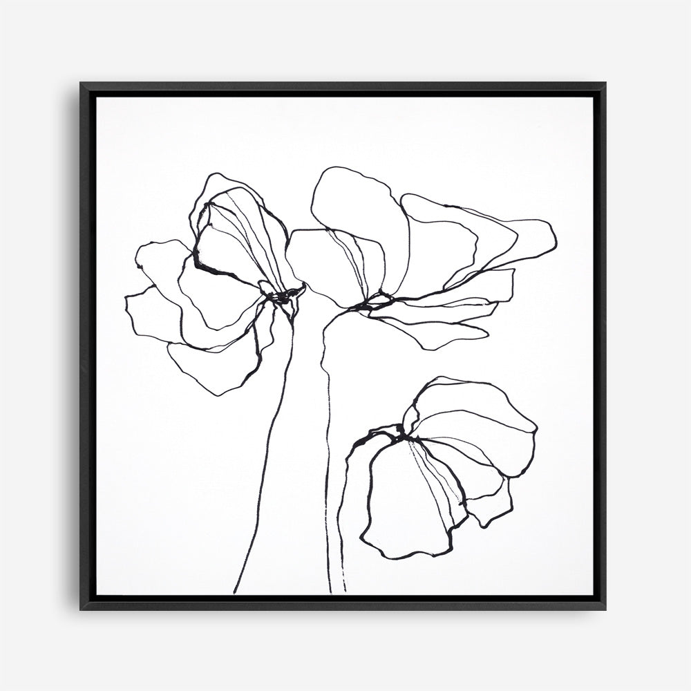 Fine Line 6 (Square) Canvas Print