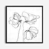 Fine Line 6 (Square) Canvas Print