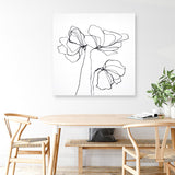 Fine Line 6 (Square) Canvas Print