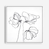 Fine Line 6 (Square) Canvas Print