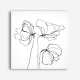 Fine Line 6 (Square) Canvas Print