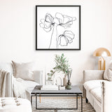 Fine Line 6 (Square) Art Print