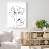 Fine Line 6 Canvas Print