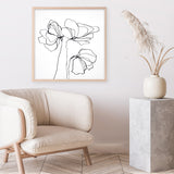 Fine Line 6 (Square) Art Print