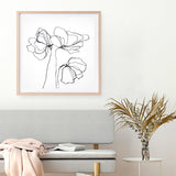 Fine Line 6 (Square) Art Print