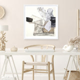 Organza 1 (Square) Art Print