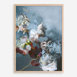 Haute Couture Blue Art Print