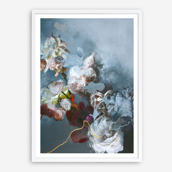 Haute Couture Blue Art Print