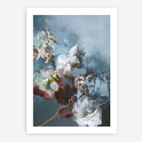 Haute Couture Blue Art Print