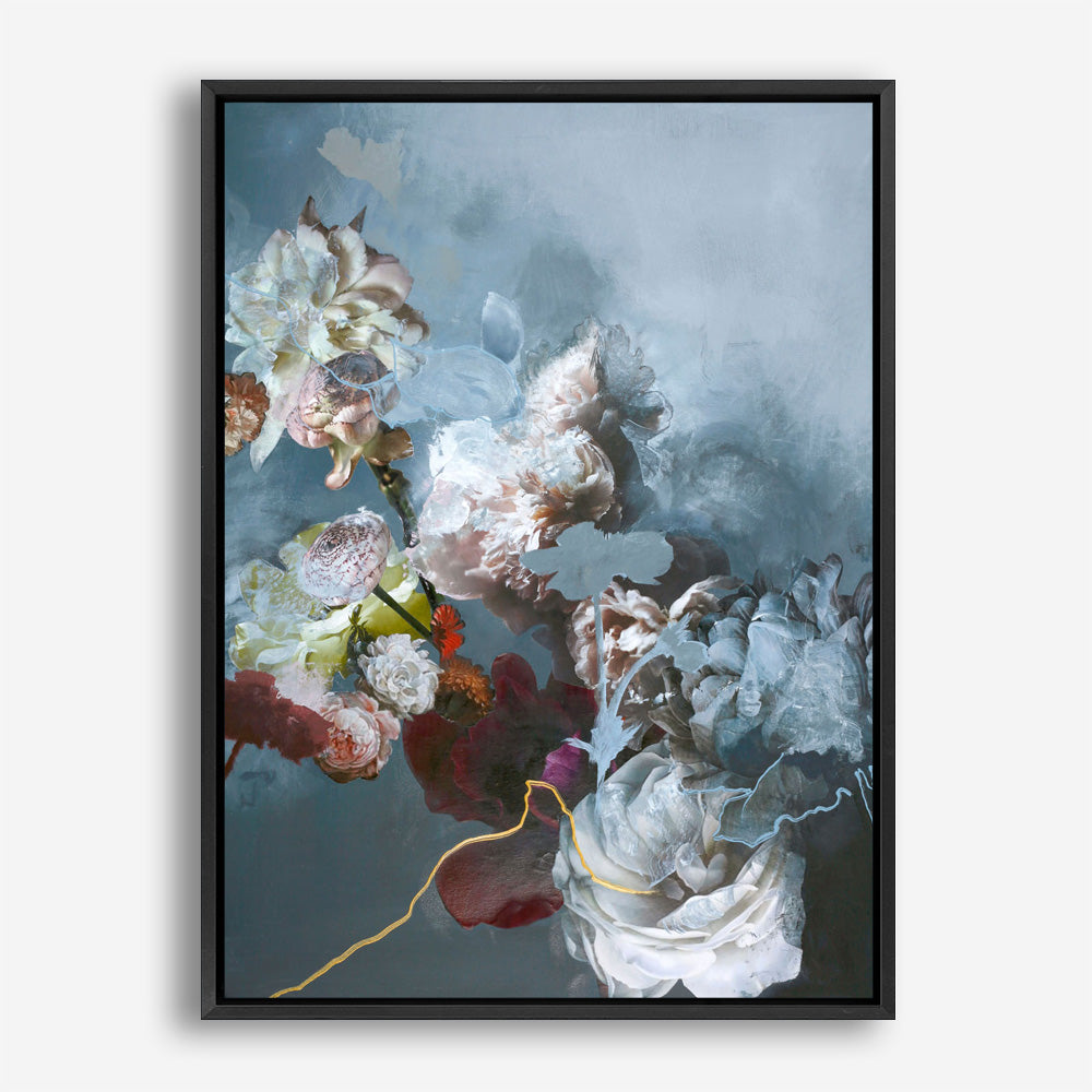 Haute Couture Blue Canvas Print