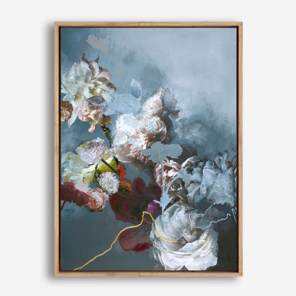 Haute Couture Blue Canvas Print