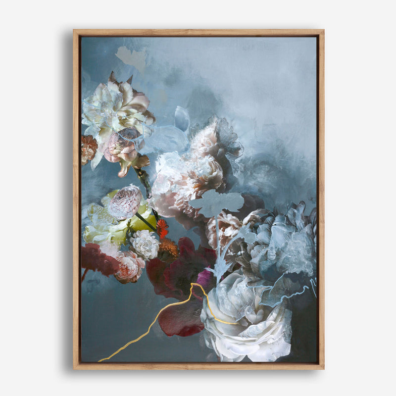 Haute Couture Blue Canvas Print