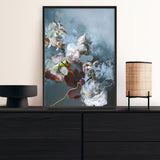 Haute Couture Blue Art Print