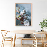 Haute Couture Blue Art Print