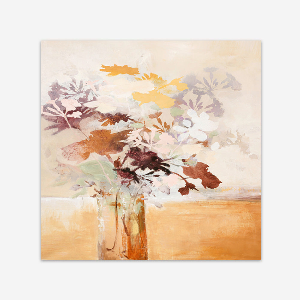 Pastel Flower 1 (Square) Art Print