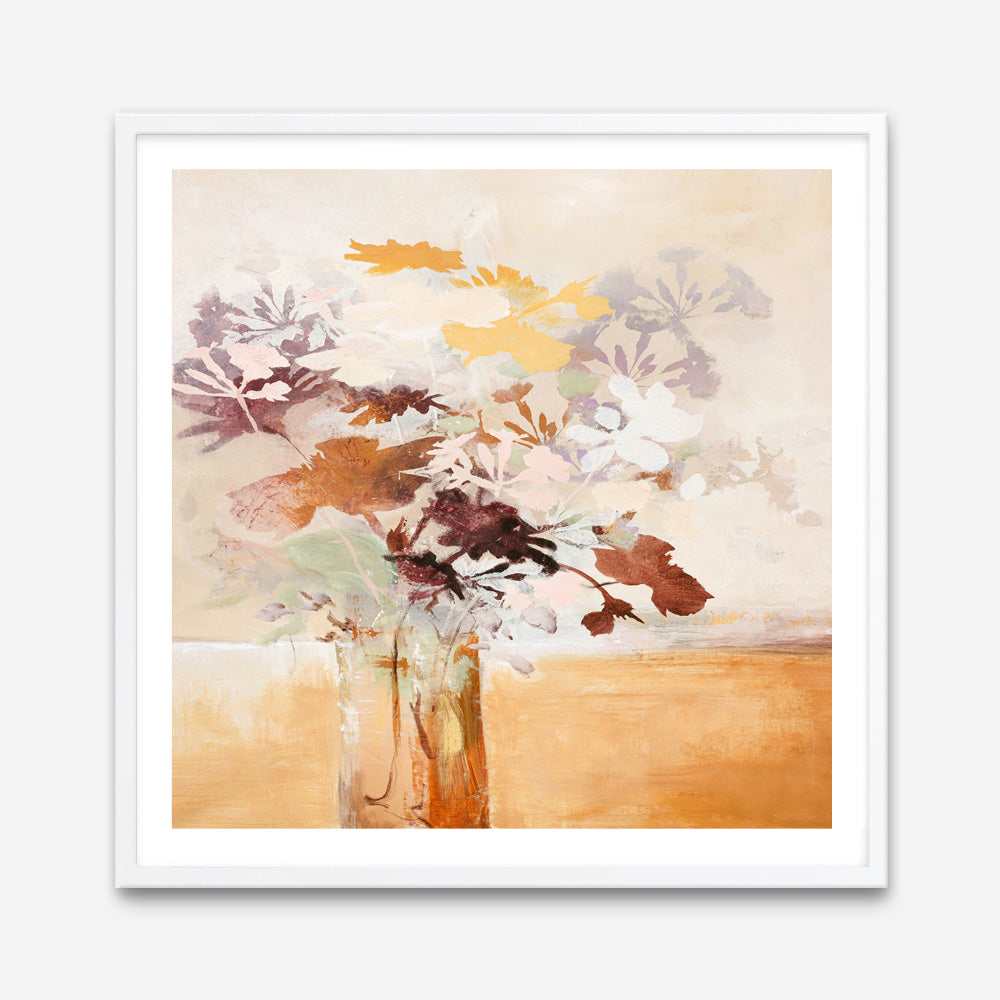 Pastel Flower 1 (Square) Art Print