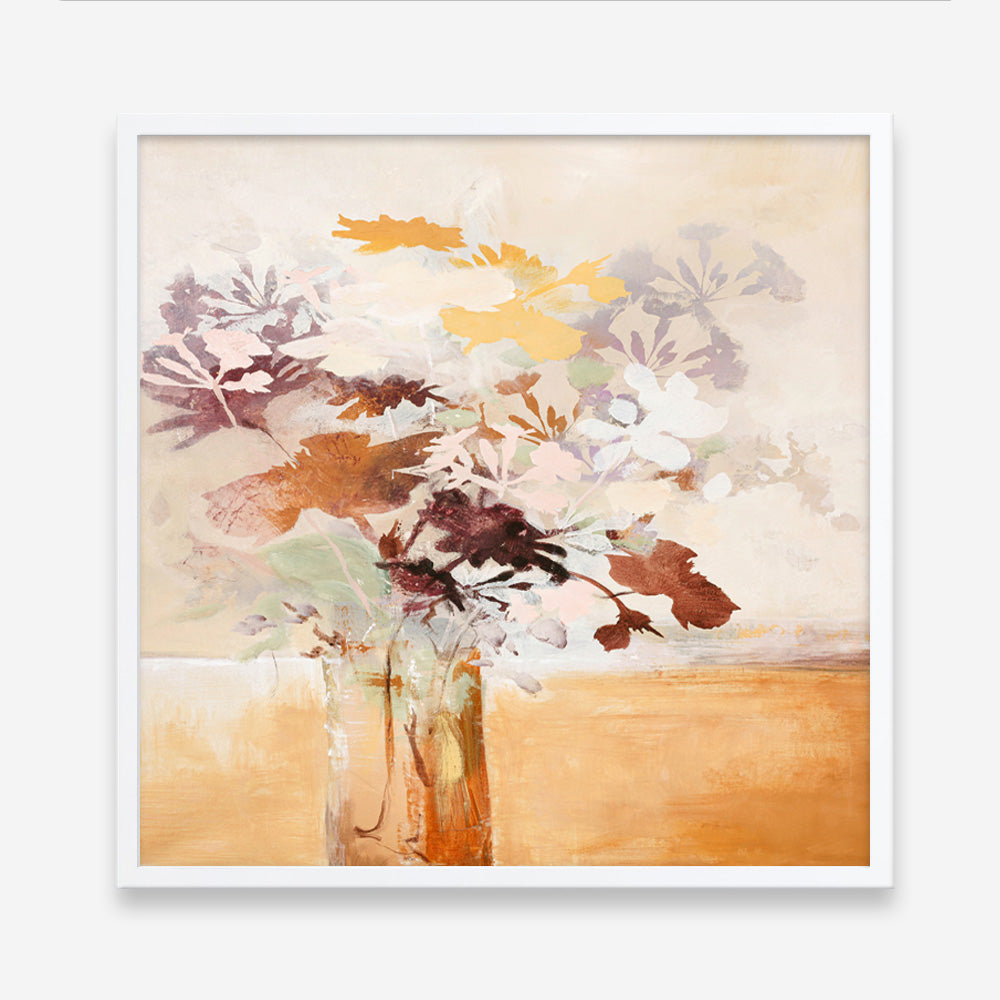 Pastel Flower 1 (Square) Art Print