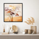 Pastel Flower 1 (Square) Canvas Print