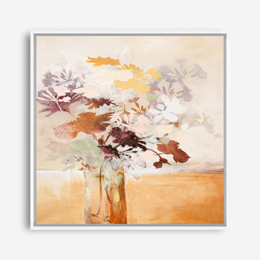 Pastel Flower 1 (Square) Canvas Print