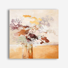 Pastel Flower 1 (Square) Canvas Print