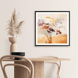 Pastel Flower 1 (Square) Art Print