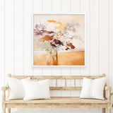 Pastel Flower 1 (Square) Art Print