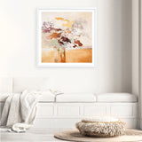 Pastel Flower 1 (Square) Art Print