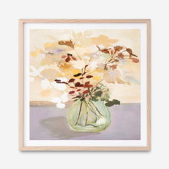 Pastel Flower 2 (Square) Art Print