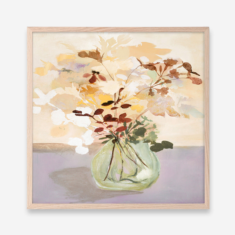 Pastel Flower 2 (Square) Art Print