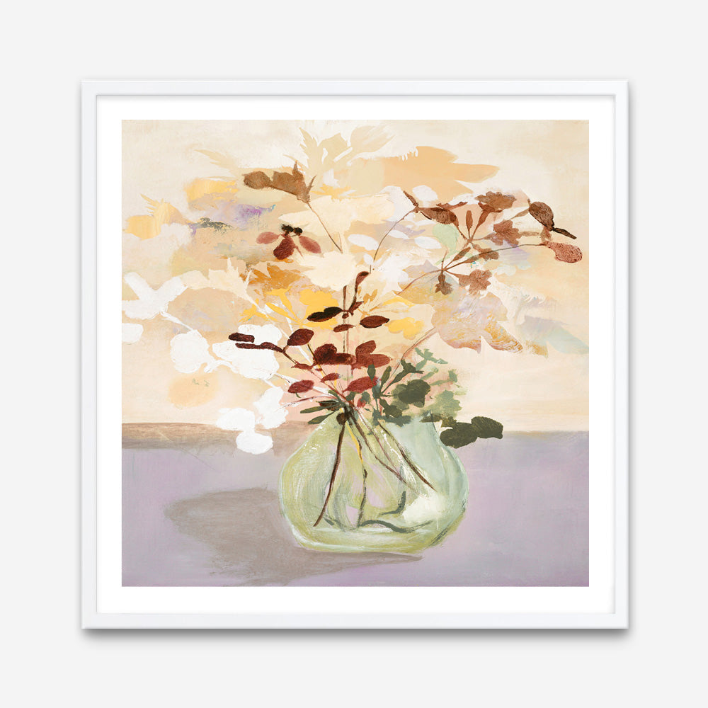 Pastel Flower 2 (Square) Art Print