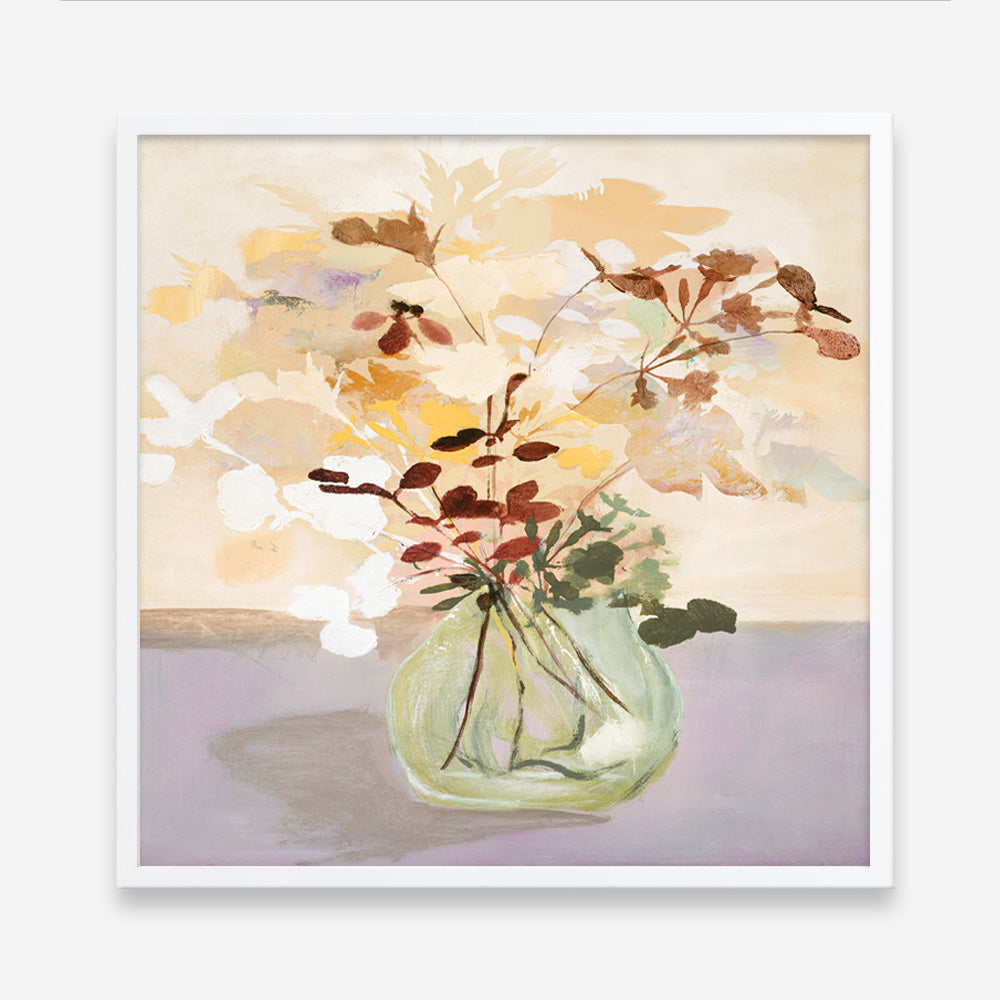 Pastel Flower 2 (Square) Art Print