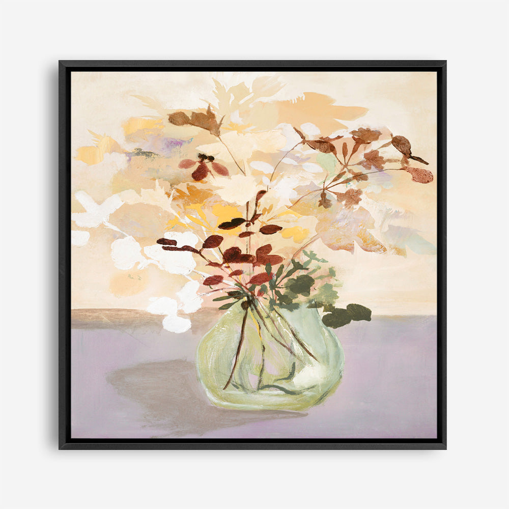 Pastel Flower 2 (Square) Canvas Print