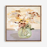 Pastel Flower 2 (Square) Canvas Print