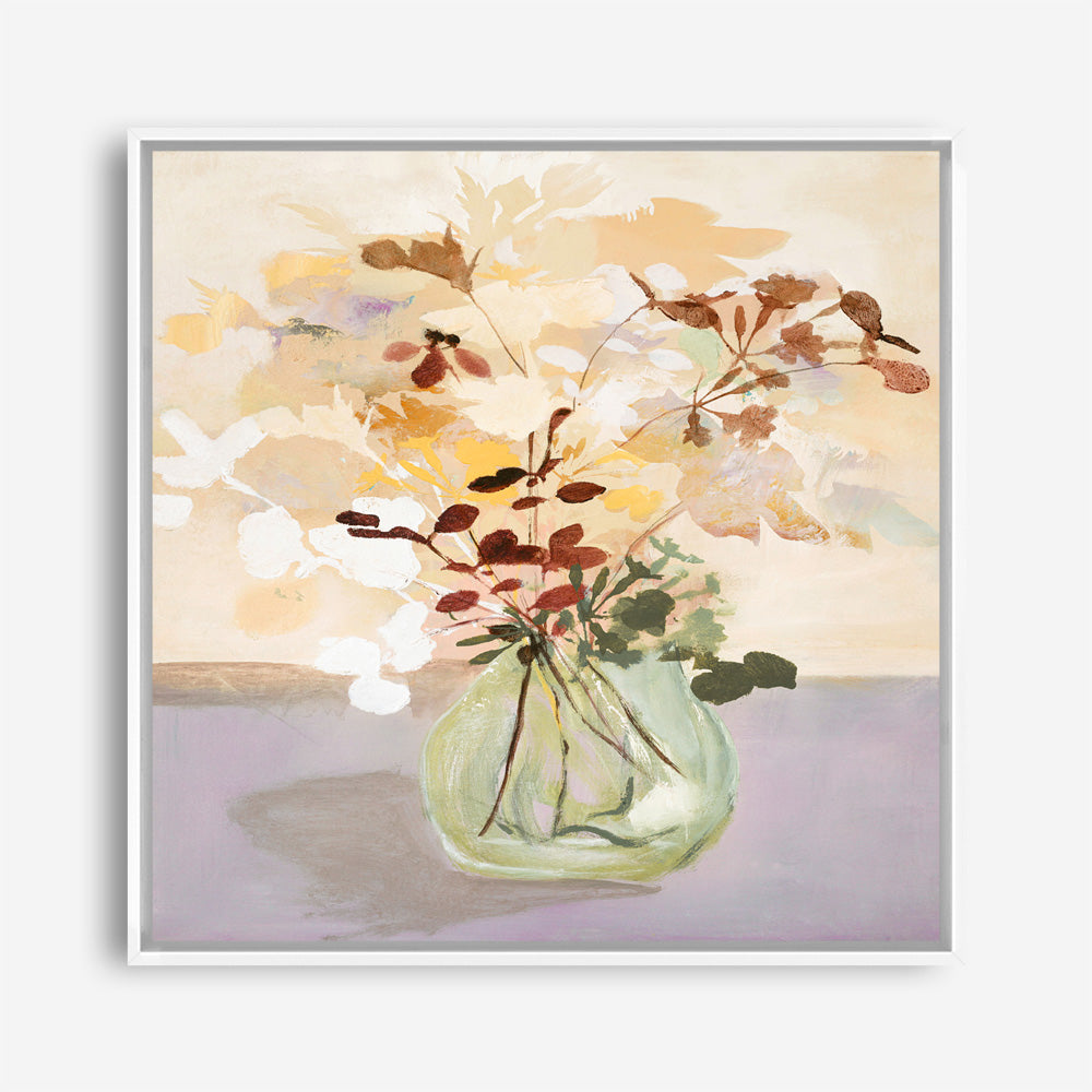 Pastel Flower 2 (Square) Canvas Print
